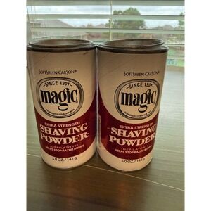Magic Shaving Powder Extra Strength Depilatory 5.0 oz 142g 1 not full